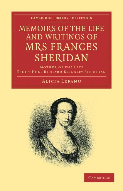 Alicia Lefanu - Memoirs of the Life and Writings of Mrs Frances Sheridan, Häftad