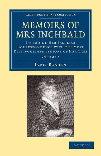 bokomslag Memoirs of Mrs Inchbald: Volume 2