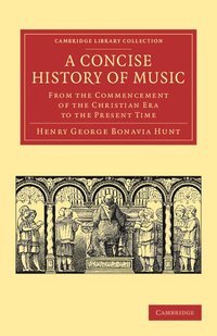 bokomslag A Concise History of Music