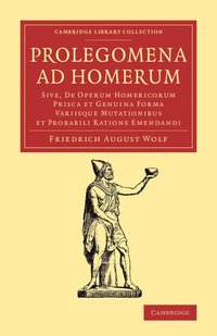 bokomslag Prolegomena ad Homerum