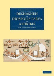 bokomslag Deshasheh, Diospolis Parva, Athribis