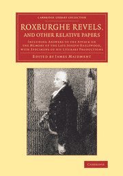 James Maidment - Roxburghe Revels, and Other Relative Papers, Häftad
