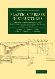 bokomslag Elastic Stresses in Structures