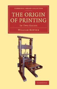 bokomslag The Origin of Printing