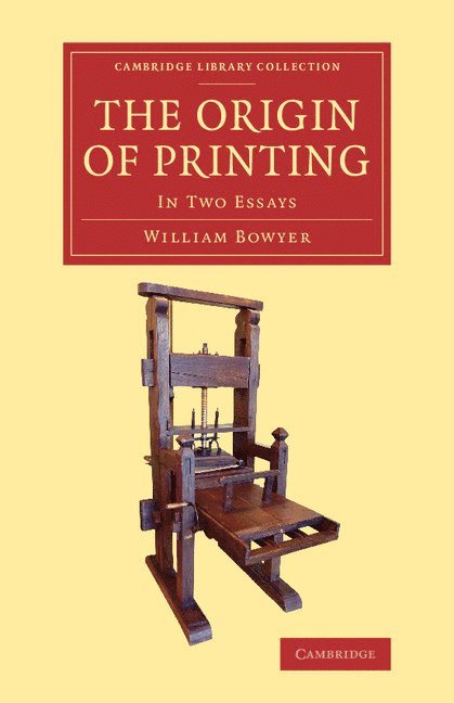 The Origin of Printing 1