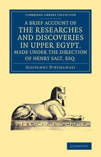 bokomslag A   Brief Account of the Researches and Discoveries in Upper Egypt, Made Under the Direction of Henry Salt, Esq.