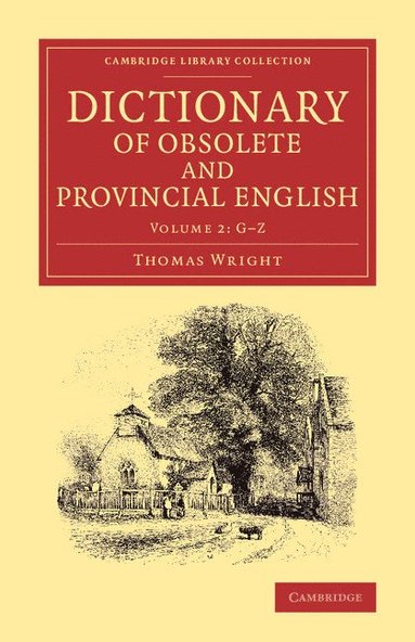 bokomslag Dictionary of Obsolete and Provincial English