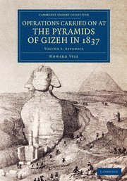 bokomslag Operations Carried On at the Pyramids of Gizeh in 1837: Volume 3, Appendix