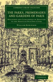 bokomslag Parks, Promenades and Gardens of Paris