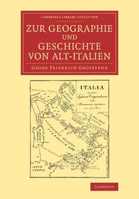 bokomslag Zur Geographie und Geschichte von Alt-Italien