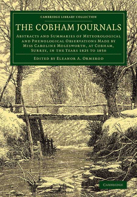 Caroline Molesworth, Eleanor A. Ormerod - Cobham Journals, Häftad
