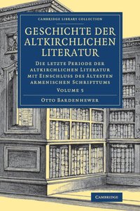 bokomslag Geschichte der altkirchlichen Literatur