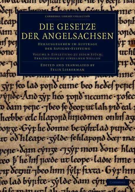 Die Gesetze der Angelsachsen