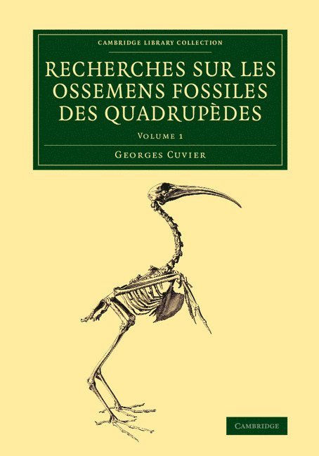 Recherches sur les ossemens fossiles des quadrupdes 1