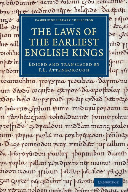 The Laws of the Earliest English Kings 1