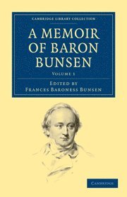bokomslag Memoir of Baron Bunsen