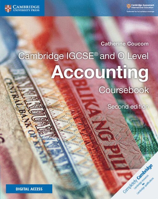 Cambridge IGCSE and O Level Accounting Coursebook with Digital Access (2 Years) 2 Ed 1