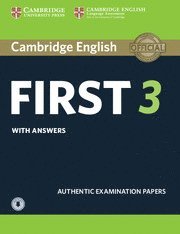 bokomslag Cambridge English First 3 Student's Book with Answers with Audio