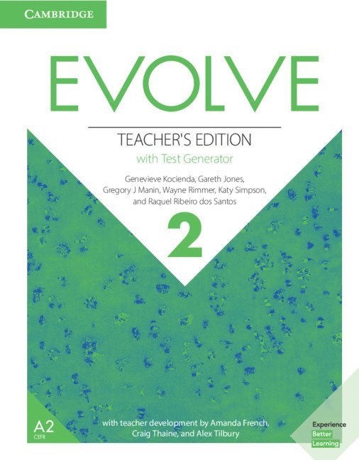 Evolve Level 2 Teacher's Edition with Test Generator 1