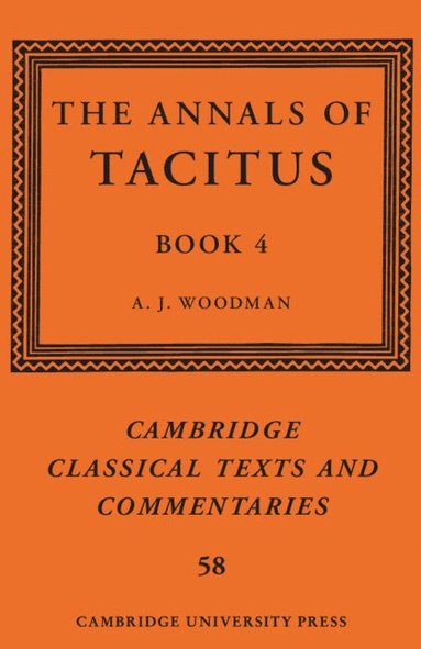 bokomslag Annals of Tacitus: Book 4