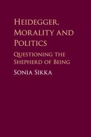 Heidegger, Morality and Politics 1