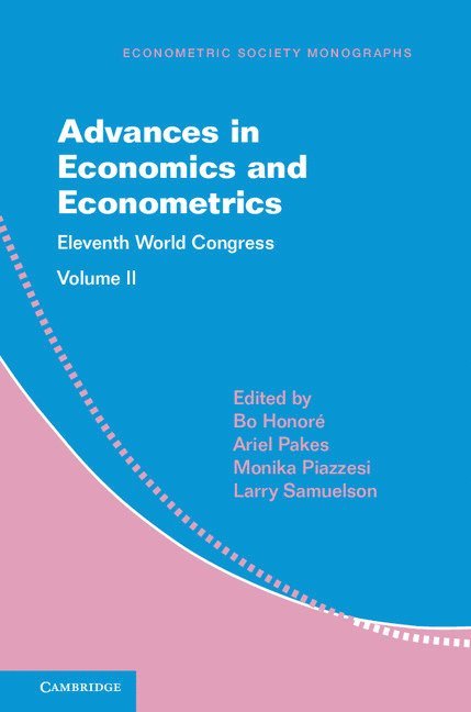 Advances in Economics and Econometrics: Volume 2 1