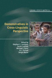 bokomslag Demonstratives in Cross-Linguistic Perspective