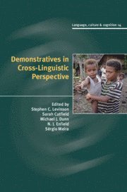 bokomslag Demonstratives in Cross-Linguistic Perspective