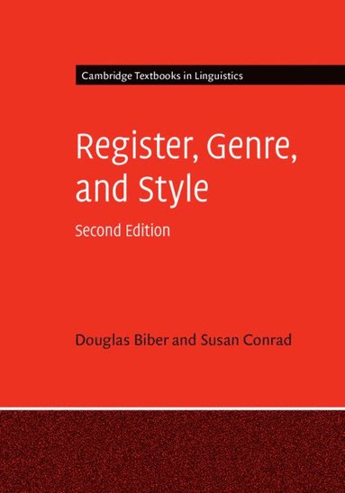 bokomslag Register, Genre, and Style