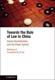 bokomslag Towards the Rule of Law in China