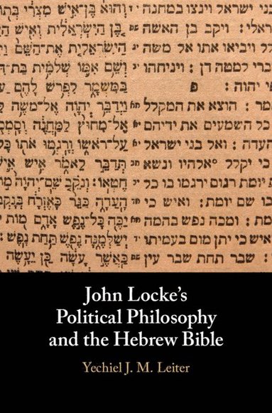bokomslag John Locke's Political Philosophy and the Hebrew Bible