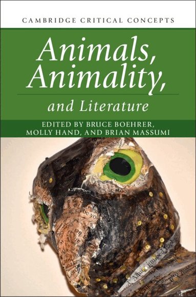 Bruce Boehrer, Molly Hand, Brian Massumi - Animals, Animality, and Literature, Inbunden