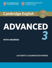 bokomslag Cambridge English Advanced 3 Student's Book with Answers