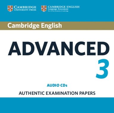 bokomslag Cambridge English Advanced 3 Audio CDs