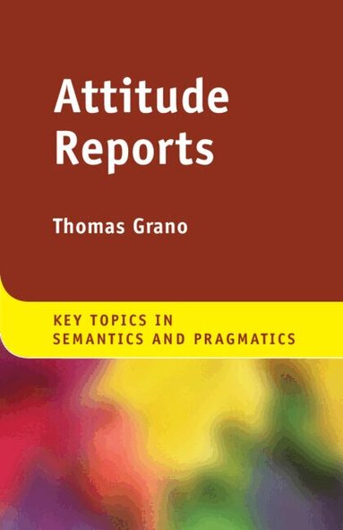 Thomas Grano - Attitude Reports, Häftad