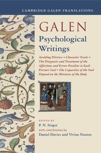 bokomslag Galen: Psychological Writings