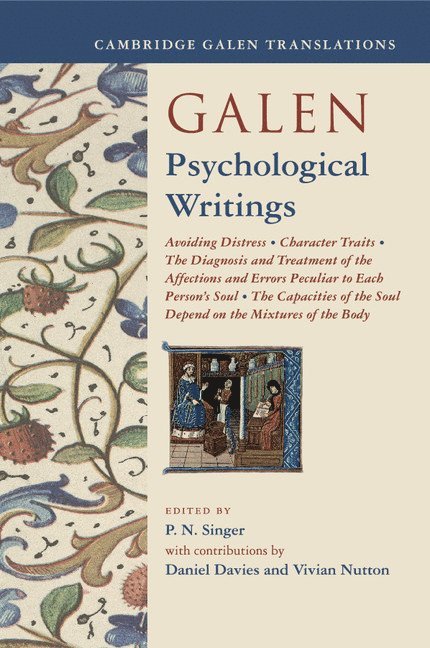 Galen: Psychological Writings 1