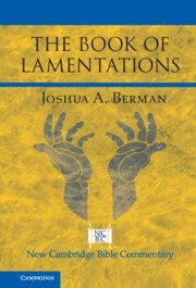 Joshua A. Berman, Israel) Berman, Joshua A. (Bar-Ilan University, Joshua A Berman - Book of Lamentations, Häftad