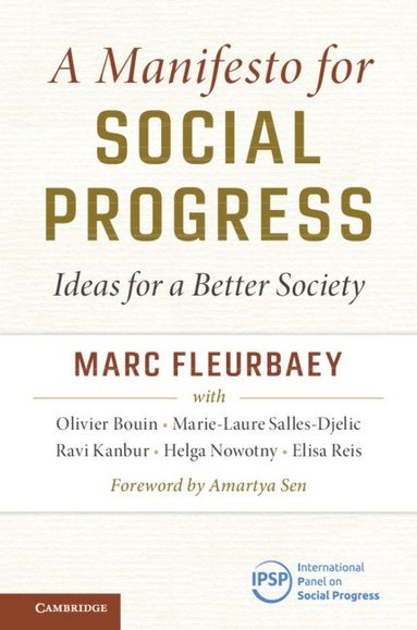 bokomslag Manifesto for Social Progress