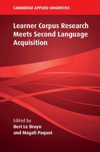 bokomslag Learner Corpus Research Meets Second Language Acquisition