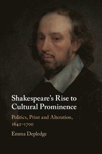 bokomslag Shakespeare's Rise to Cultural Prominence
