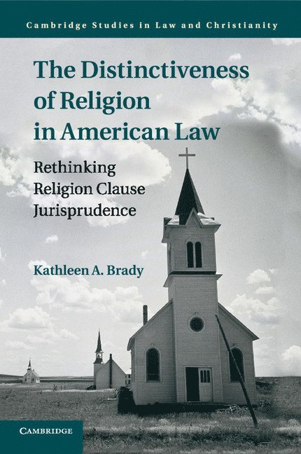Kathleen A. Brady - The Distinctiveness of Religion in American Law, Häftad