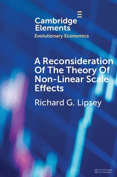 Richard G. Lipsey - A Reconsideration of the Theory of Non-Linear Scale Effects, Häftad