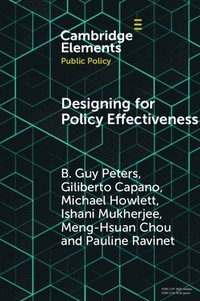 bokomslag Designing for Policy Effectiveness