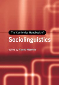 bokomslag The Cambridge Handbook of Sociolinguistics
