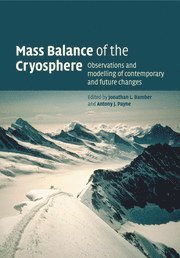Mass Balance of the Cryosphere 1