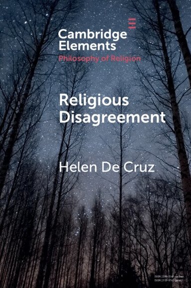 Helen De Cruz - Religious Disagreement, Häftad
