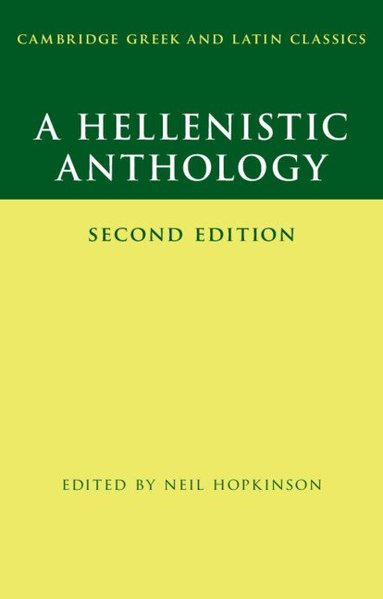 Neil Hopkinson, Neil Hopkinson - A Hellenistic Anthology, Häftad