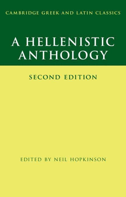 A Hellenistic Anthology 1