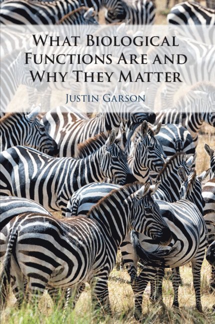 Justin Garson, City University of New York) Garson, Justin (Hunter College - What Biological Functions Are and Why They Matter, Häftad